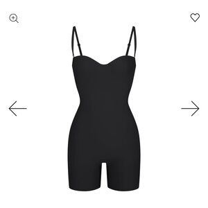 SKIMS Black Core Sculpt Bodysuit